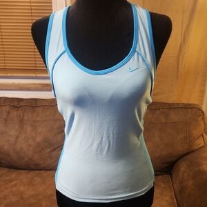 Nike Sky Blue Athletic Tank Size Small
